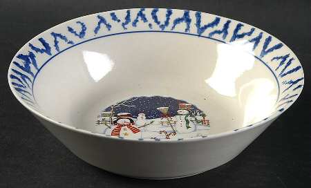 Let It Snow Coupe Cereal Bowl