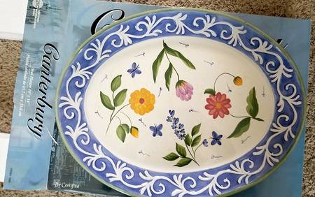 CIC119 18" Oval Serving Platter