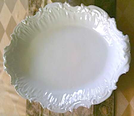 COF58 17" Oval Serving Platter