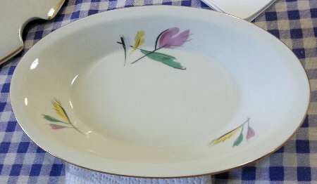 044028 12" Oval Serving Platter
