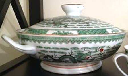 CX653 Round Covered Vegetable