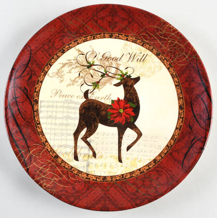 Winter Garden Dinner Plate