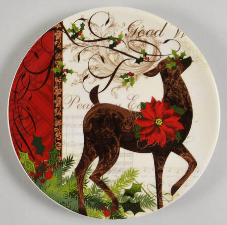 Winter Garden 7" Plate for 2 Tier Server