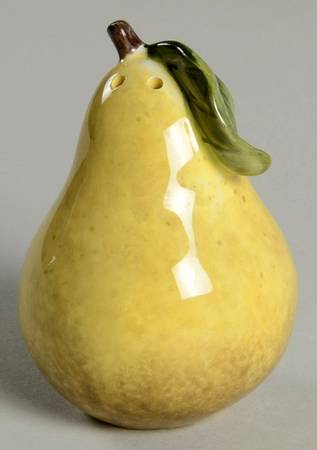 Damask Fruit Figural Salt Shaker