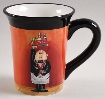 Dinner Is Served (No Words) Mug
