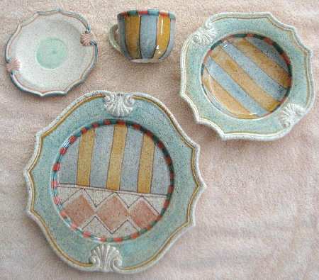 C1T12 Flat Cup & Saucer Set