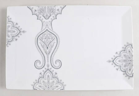 Henna 15" Rectangular Serving Platter