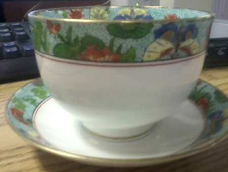 COA214 Footed Cup & Saucer Set