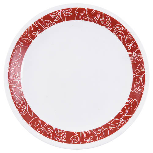 Bandhani Luncheon Plate by Corning Corelle