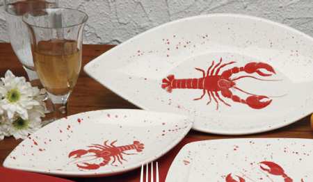 Frutti Di Mare 11" Oval Serving Platter