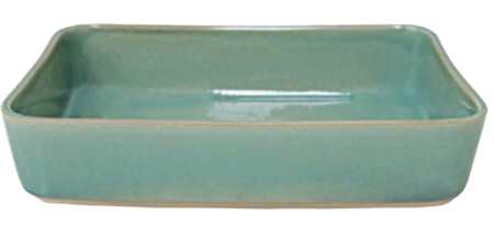 Corsica Aqua Marine 12" Rectangular Baker