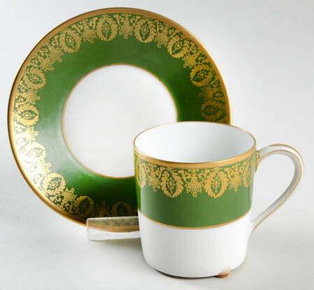CHF1787 Flat Demitasse Cup & Saucer Set