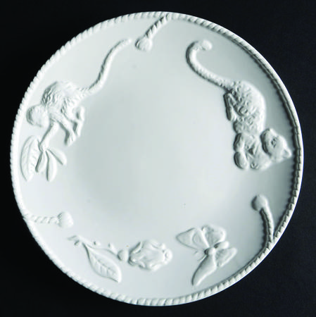 Jaguar Blanc Salad Plate