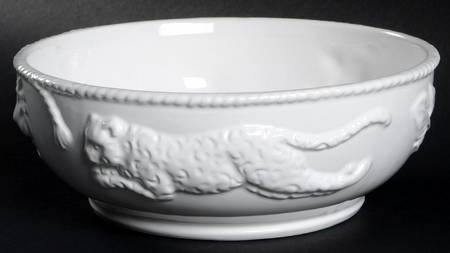 Jaguar Blanc Soup/Cereal Bowl