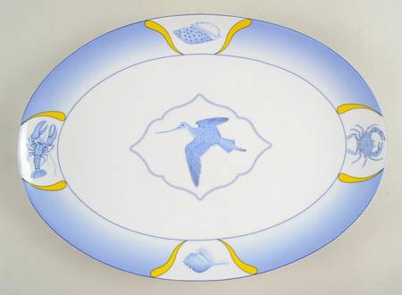 Beachcomber 14" Oval Serving Platter