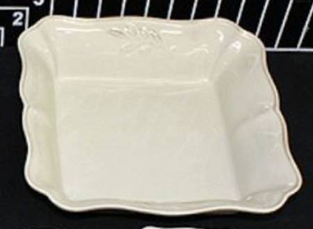 Village White 10" Square Baker