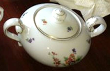 CBA12 Sugar Bowl & Lid