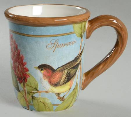 Botanical Birds Mug