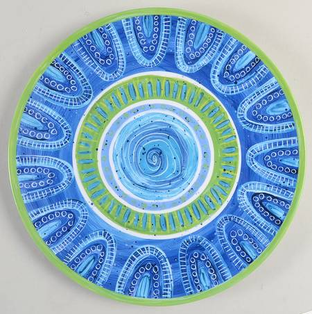 Tapas Melamine Dinner Plate