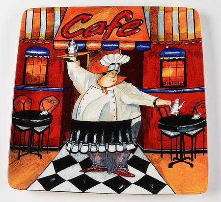 Trattoria 14" Square Platter