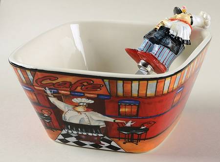 Trattoria Dip Bowl & Spreader Set