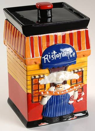 Trattoria Large Canister & Lid