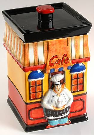 Trattoria Large Canister & Lid