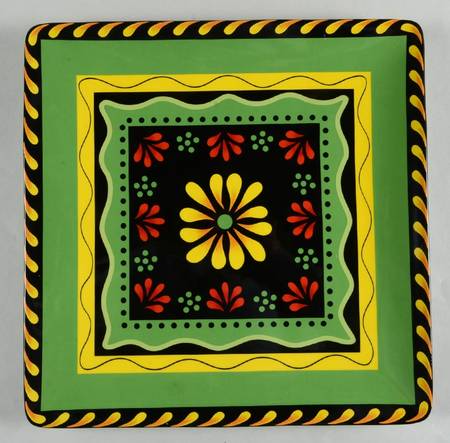 Mi Casa 14" Square Platter