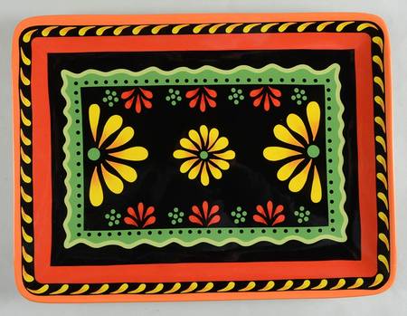 Mi Casa 16" Rectangular Serving Platter
