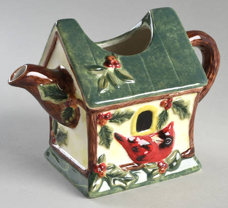Winter Wonder Figural Teapot No Lid