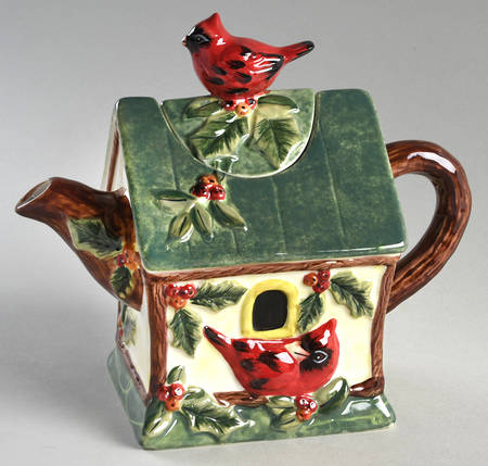 Winter Wonder Figural Teapot & Lid