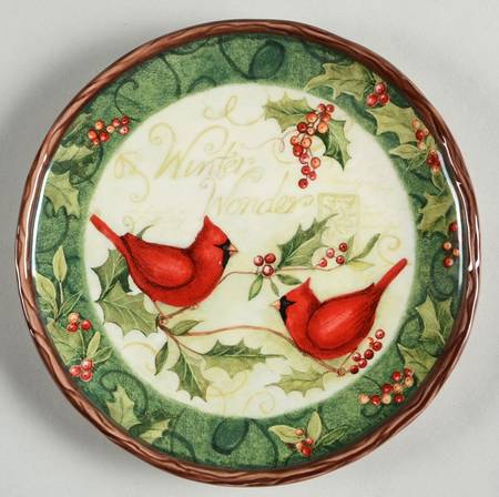 Winter Wonder Canape Plate
