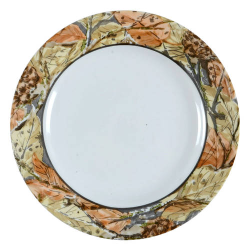 Woodland Leaves Luncheon Plate