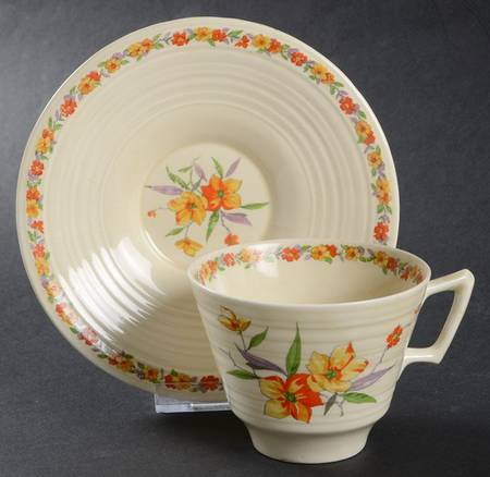 Ludlow Flat Cup & Saucer Set