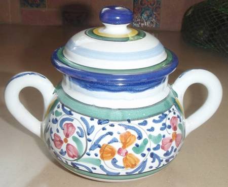 Rustico Sugar Bowl & Lid