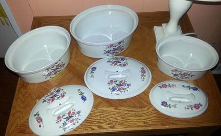 COB46 2 Quart Oval Covered Casserole