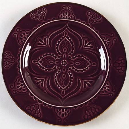 Nomad Purple Salad Plate