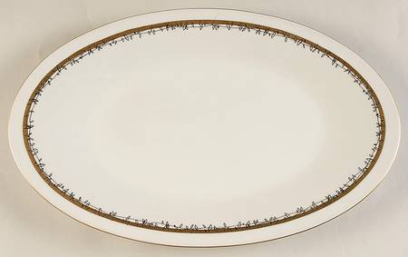 11423 15" Oval Serving Platter
