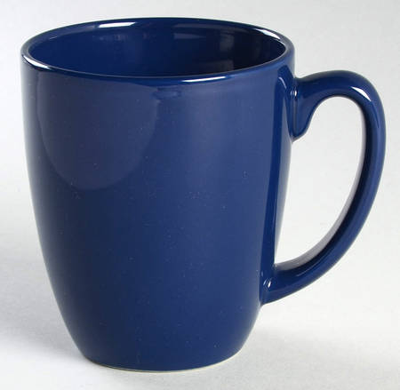 Strokes of Color (Brushed) Cobalt Blue Mug