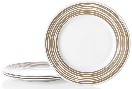 Strokes of Color (Brushed) Creamy Sand by Corning Corelle