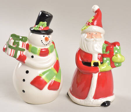 Christmas Presents Figural Salt and Pepper