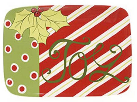 Christmas Presents 19" Rectangular Serving Platter