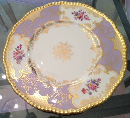 Panel Lavender Dinner Plate
