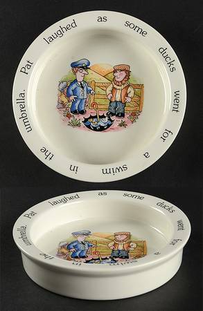 Postman 6" Round Baby Plate