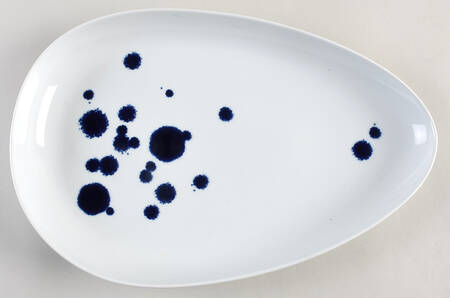 Como 15" Oval Serving Platter