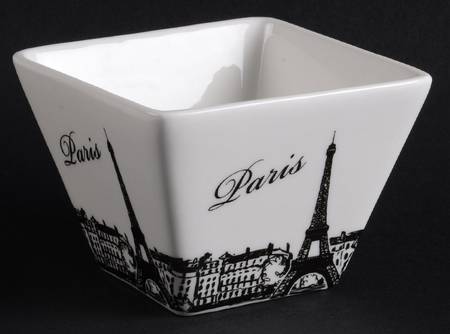 Paris Individual Square Appetizer Bowl