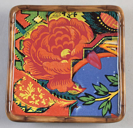 Eden Ranch Square Canape Plate