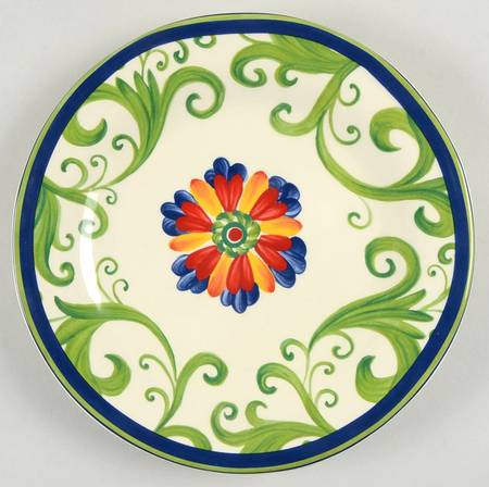Amalfi Salad/Dessert Plate