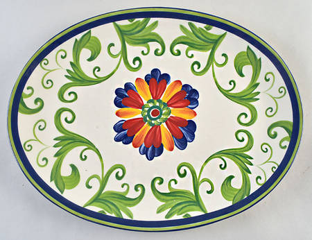 Amalfi 16" Oval Serving Platter