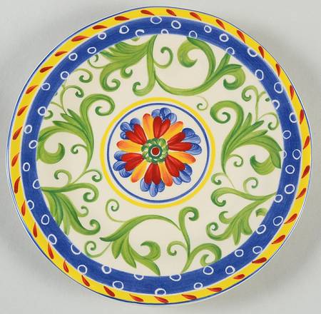 Amalfi Salad/Dessert Plate